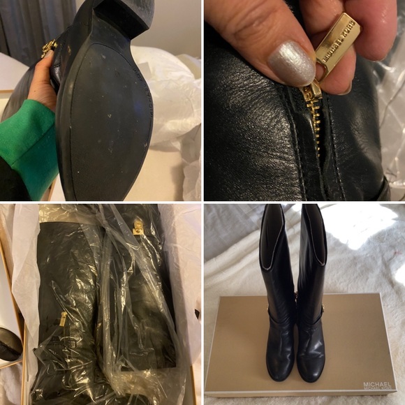 Michael Kors. Tall boots. Italian Leather. - Picture 1 of 7